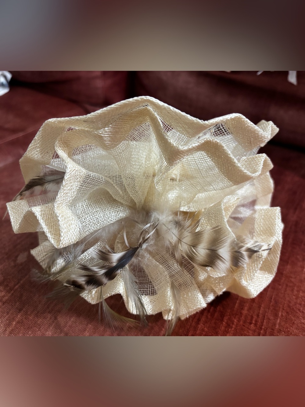 David Jones Australian fascinator hat for horse races Royal Ascot Melbourne Cup